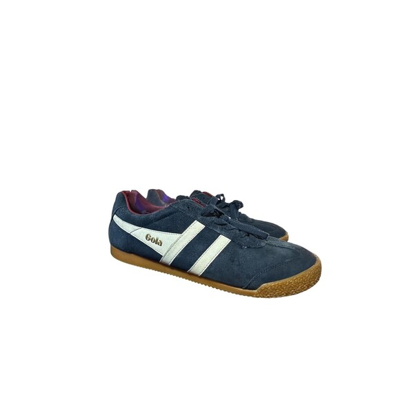 Gola Classics Harrier Low Pro 1968 Retro Mens Sneaker Navy White Sz 11.5